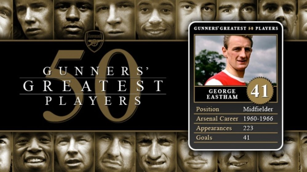 Greatest 50 Players - 41. George Eastham