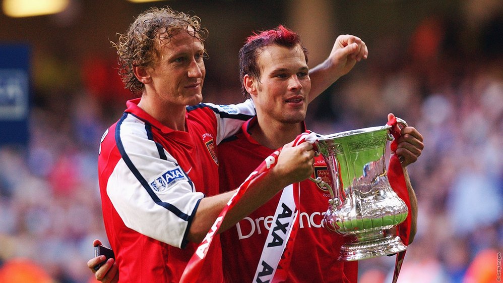 Ray Parlour and Freddie Ljungberg - 2002